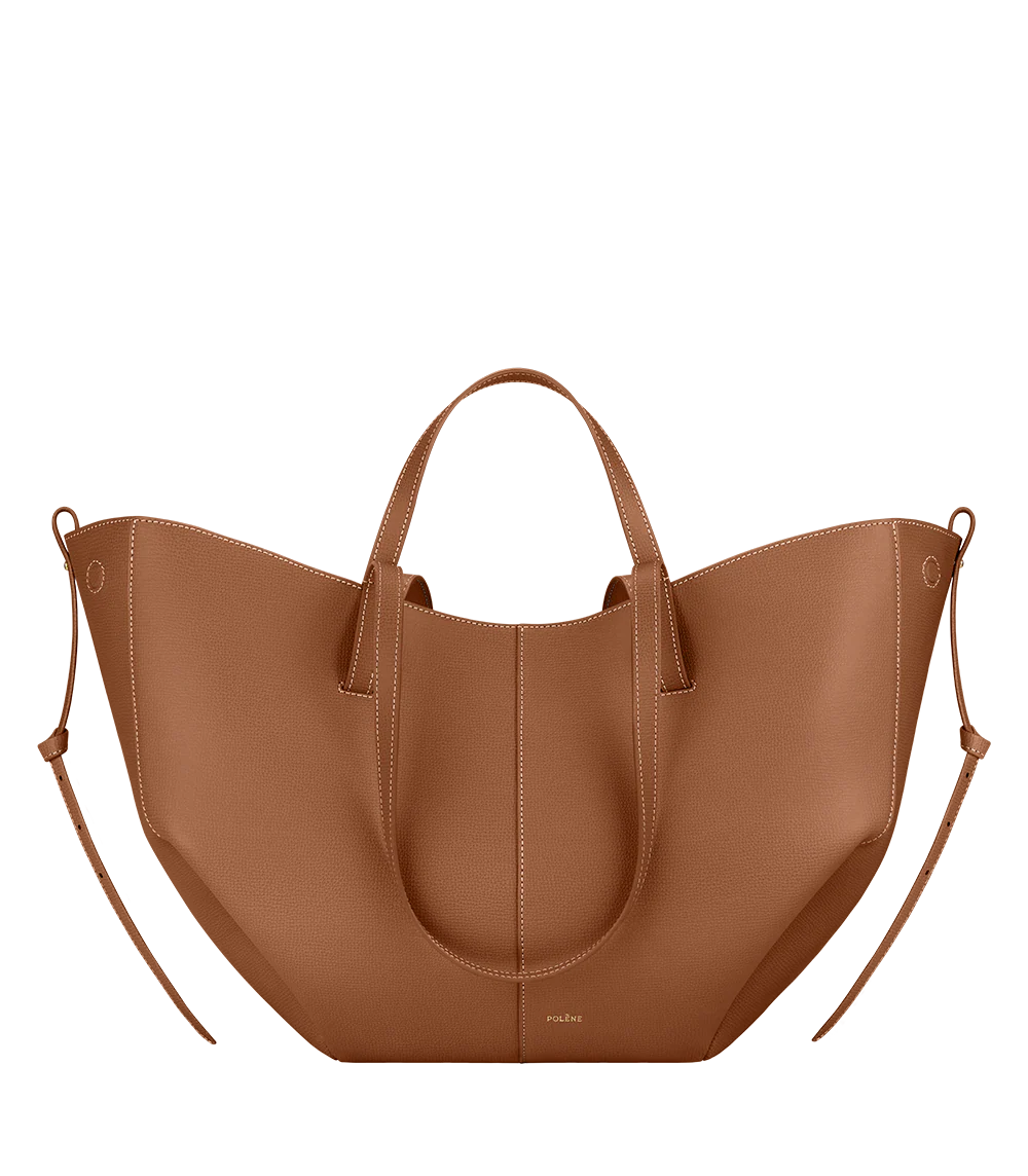 Polene Cyme Camel Bag