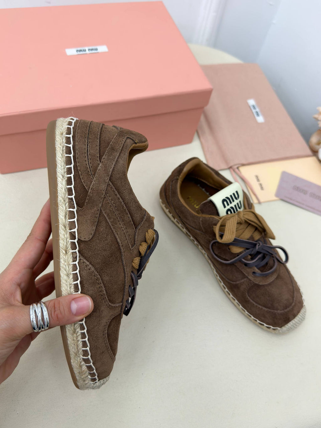 Étoile Suède Espadril Detaylı Sneaker – Kahve
