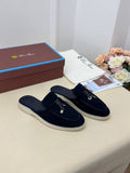 Riviera Suède Süet Loafer Terlik – Lacivert