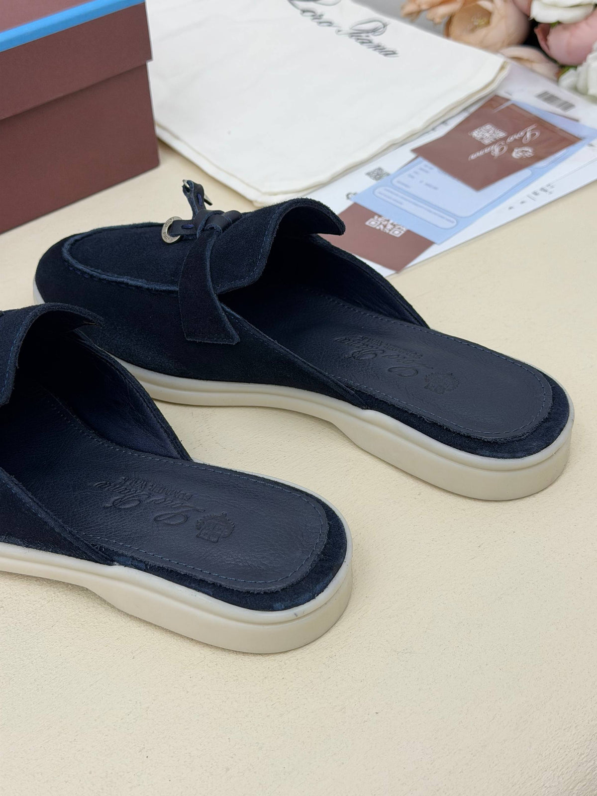 Riviera Suède Süet Loafer Terlik – Lacivert