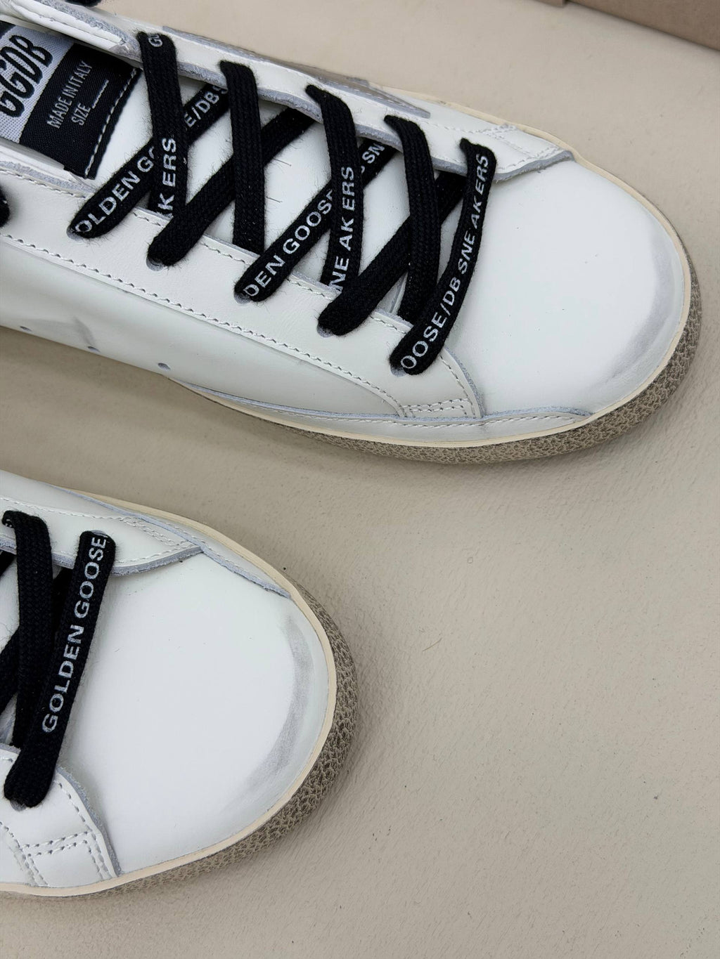 Étoile Dorée Yıldız Detaylı Sneaker – Beyaz & Gold