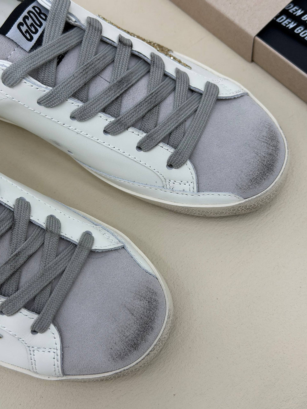 Étoile Gold Işıltılı Yıldız Sneaker – Beyaz & Gold
