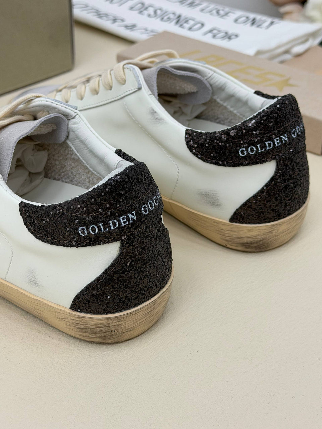 Étoile Silver Işıltılı Yıldız Sneaker – Beyaz & Gümüş