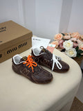 Milano Retro Runner Sneaker – Bitter Kahve