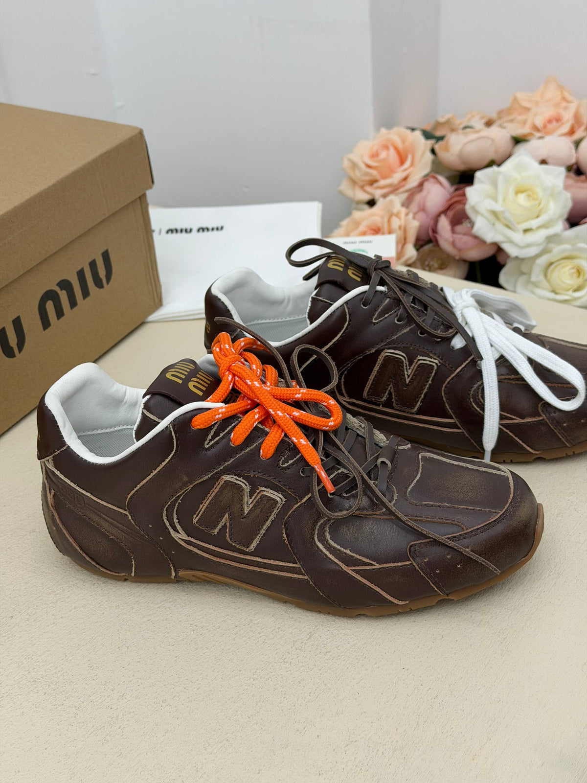 Milano Retro Runner Sneaker – Bitter Kahve