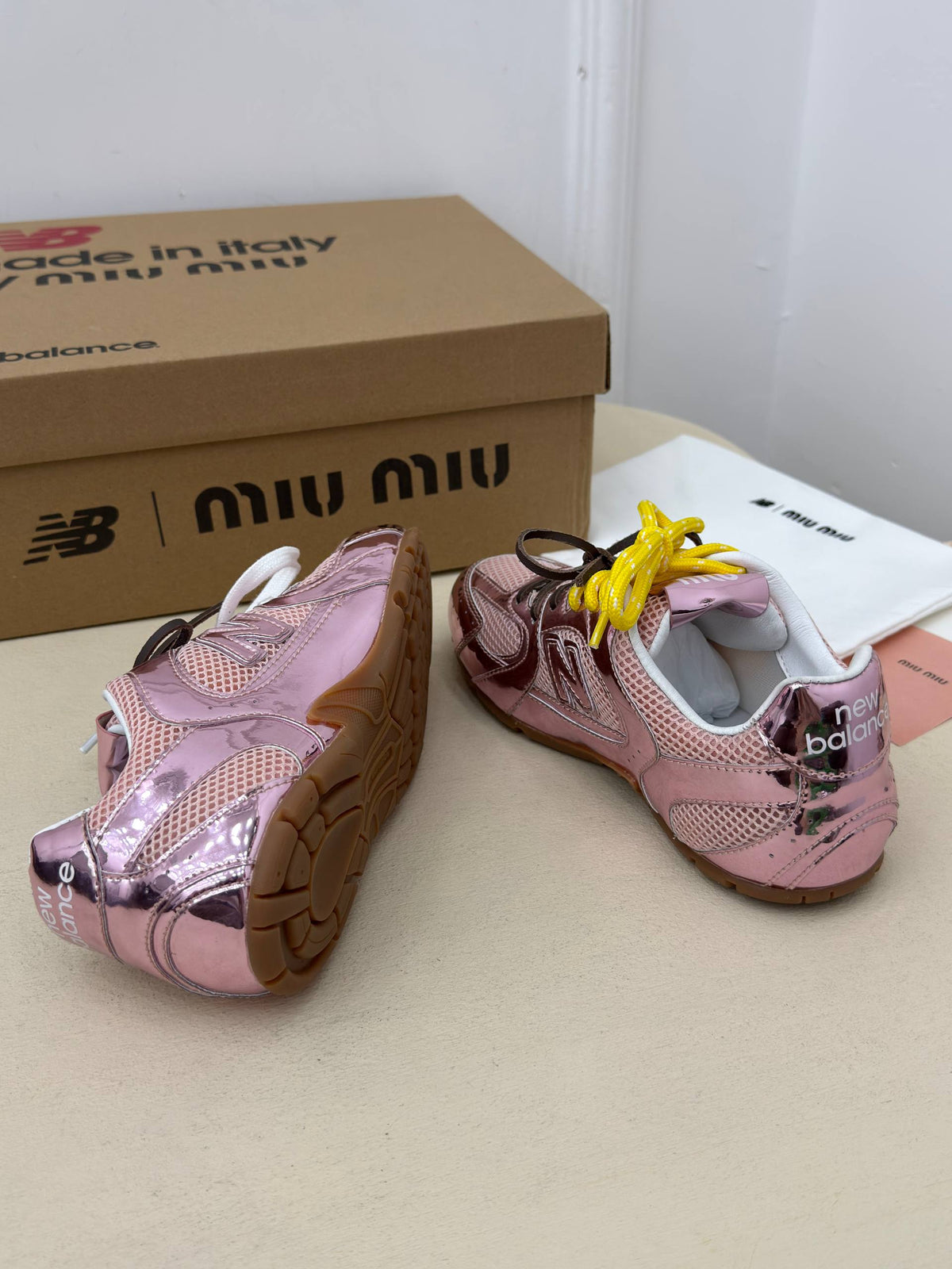 Rosé Metallic Runner Sneaker – Pembe