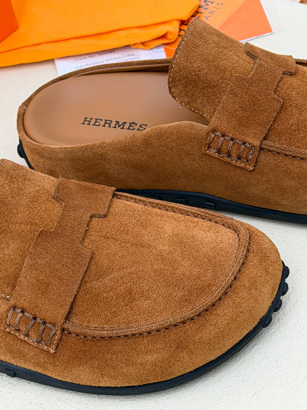 Siena Suède Loafer Terlik – Taba
