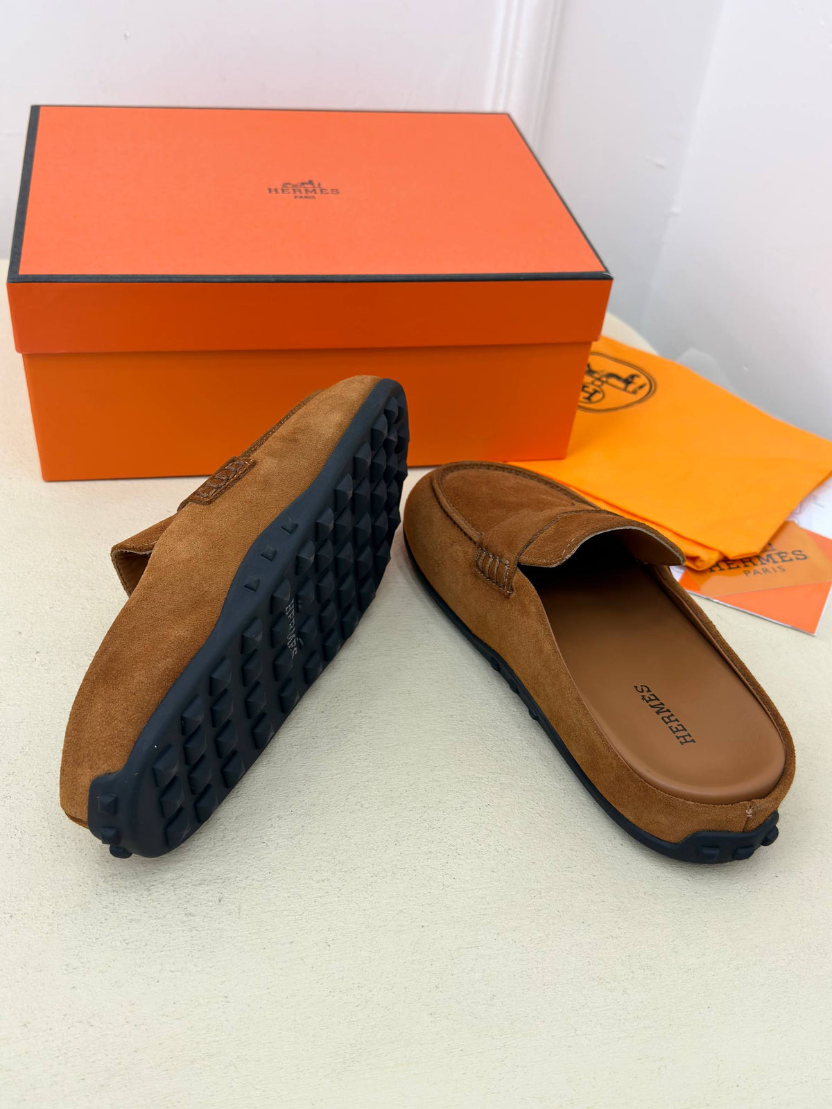 Siena Suède Loafer Terlik – Taba