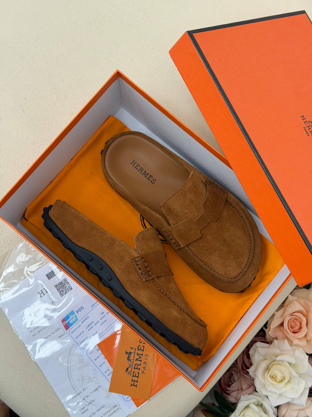 Siena Suède Loafer Terlik – Taba