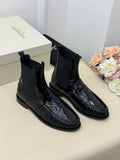Milano Chelsea Rugan Loafer Bot – Siyah