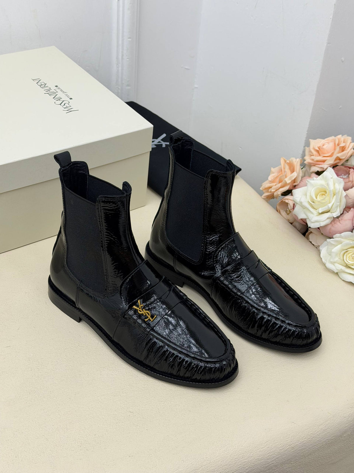 Milano Chelsea Rugan Loafer Bot – Siyah