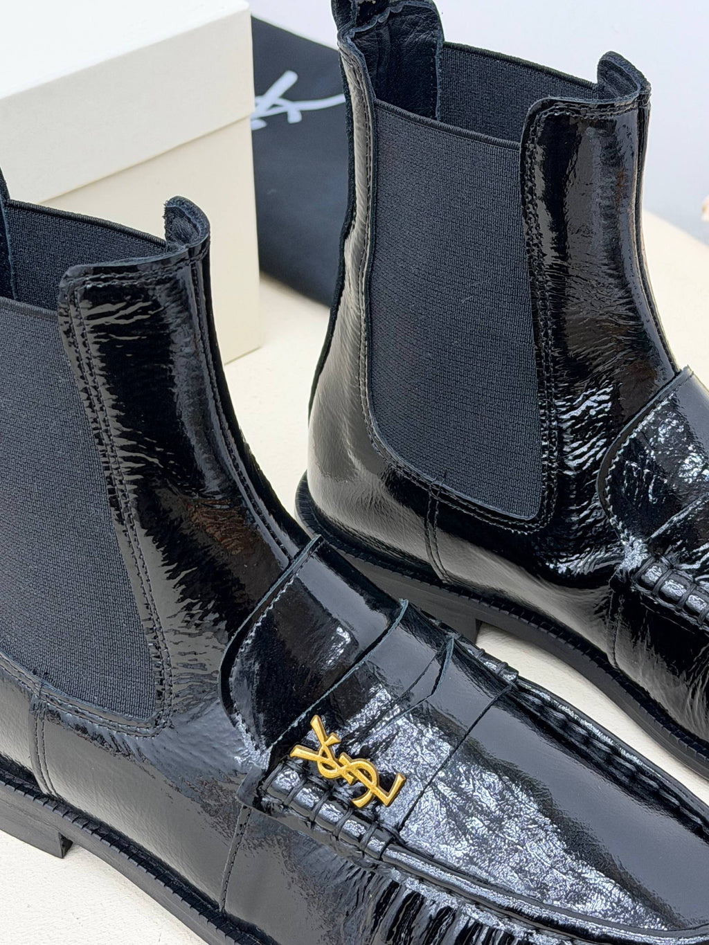 Milano Chelsea Rugan Loafer Bot – Siyah
