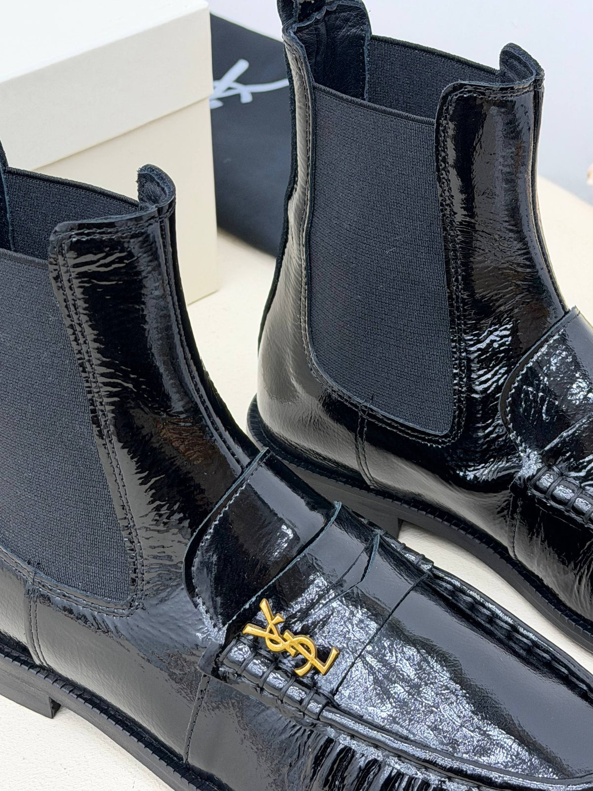 Milano Chelsea Rugan Loafer Bot – Siyah