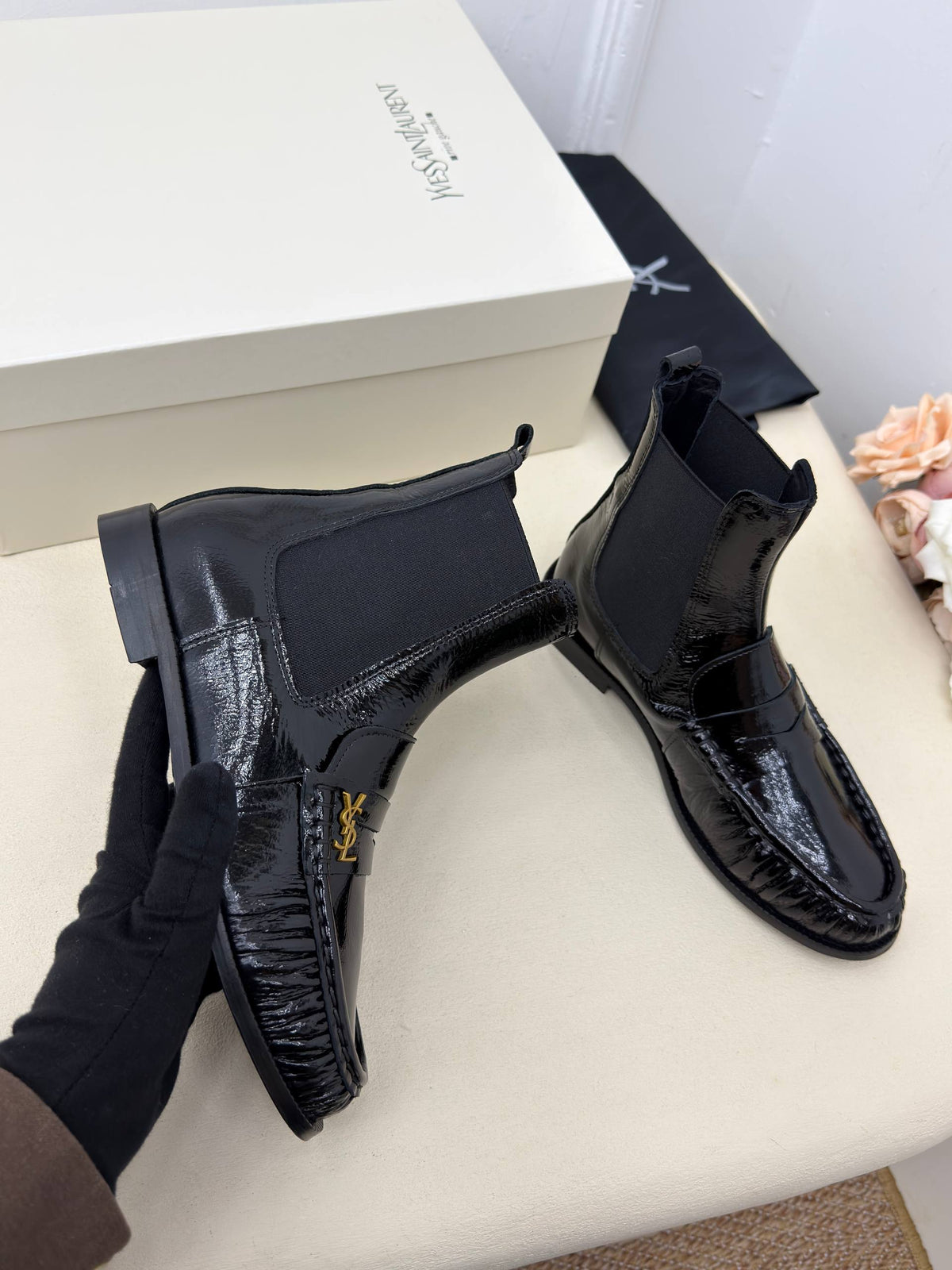 Milano Chelsea Rugan Loafer Bot – Siyah