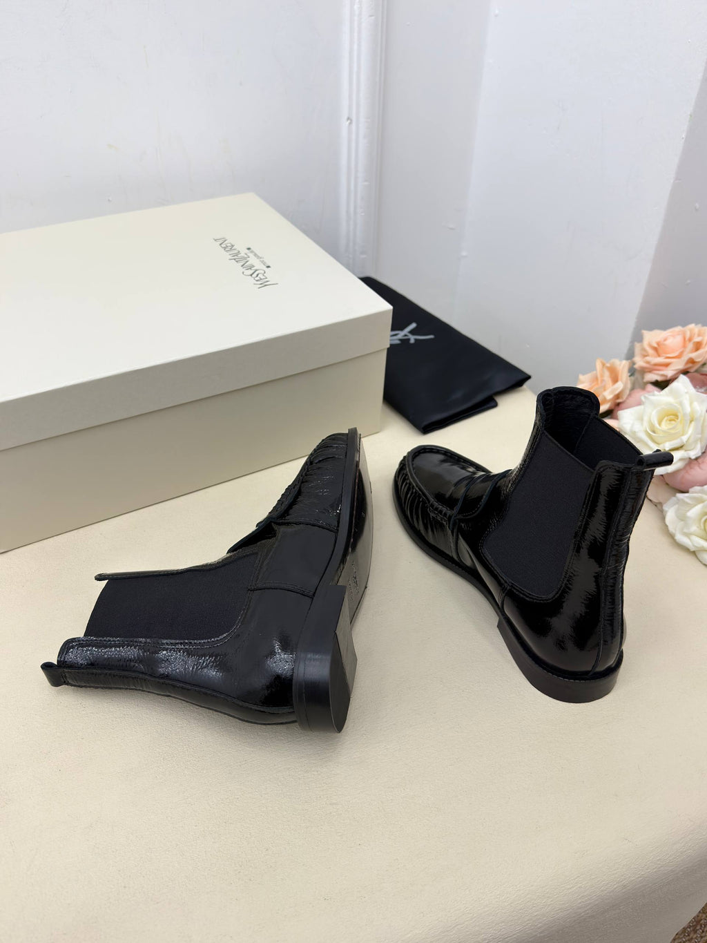 Milano Chelsea Rugan Loafer Bot – Siyah