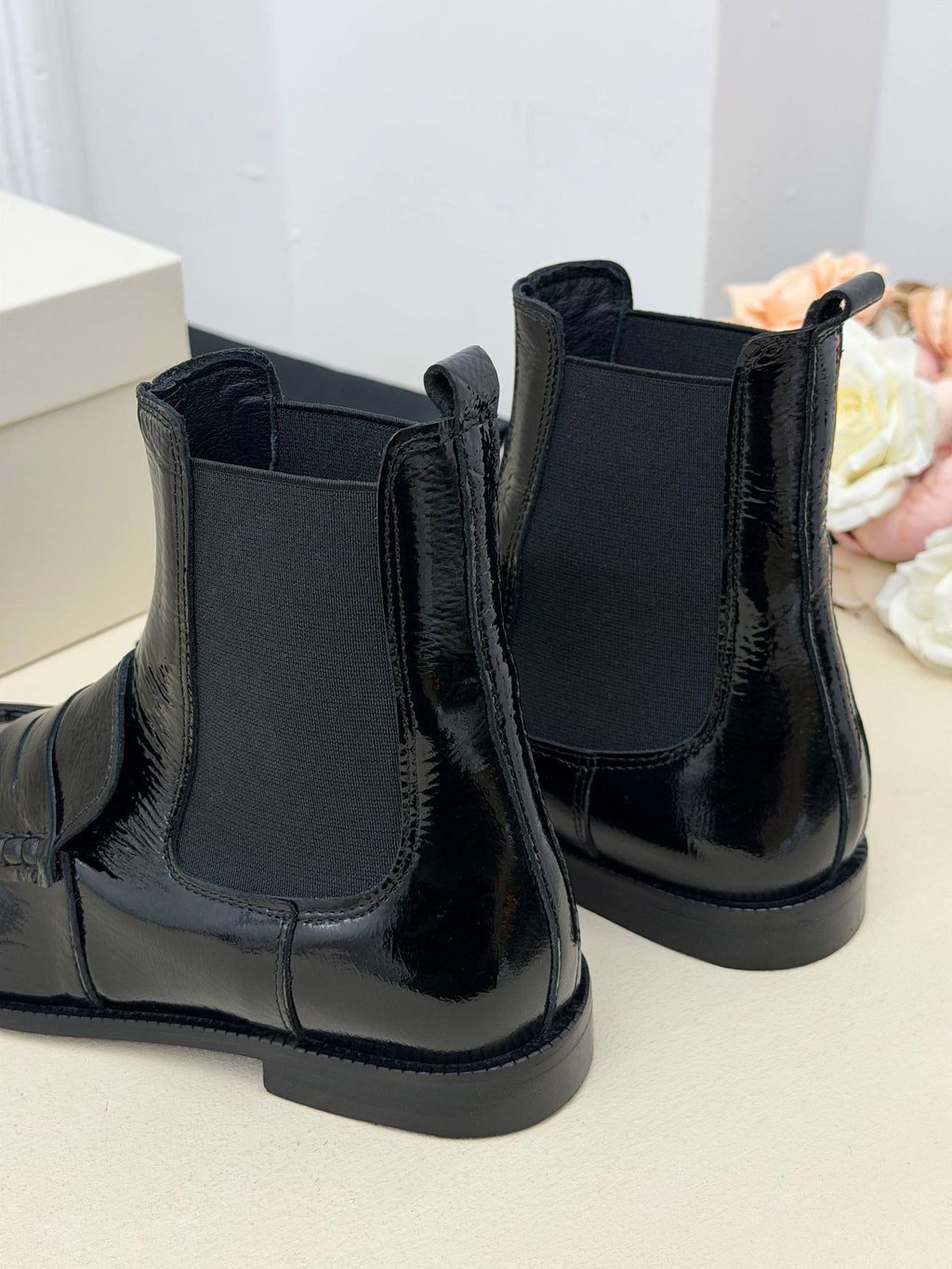 Milano Chelsea Rugan Loafer Bot – Siyah
