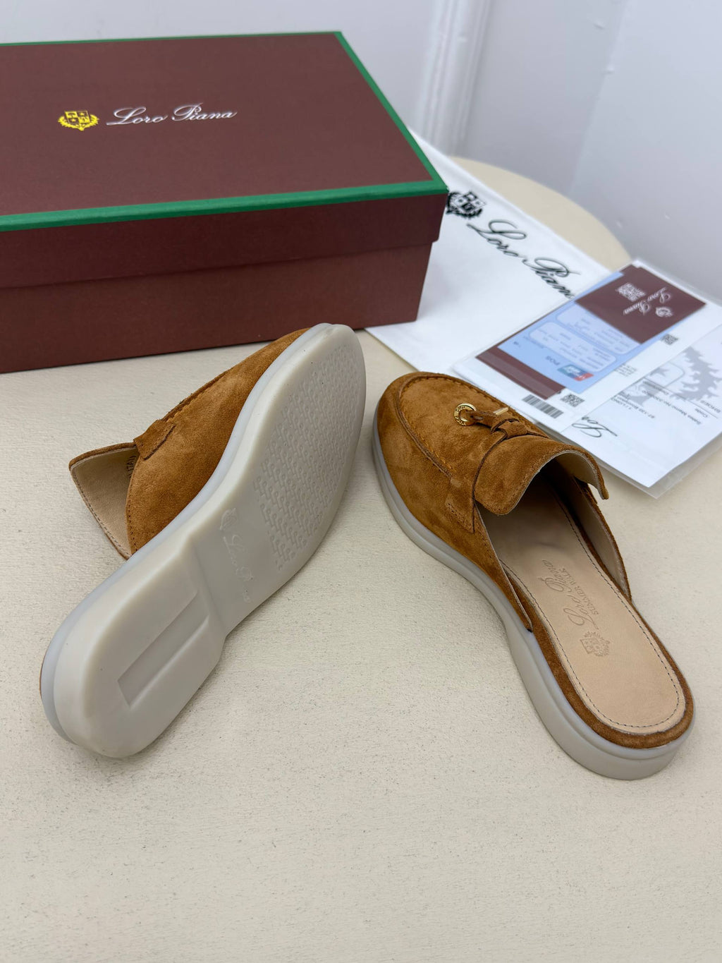 Siena Süet Görünümlü Loafer Terlik – Taba