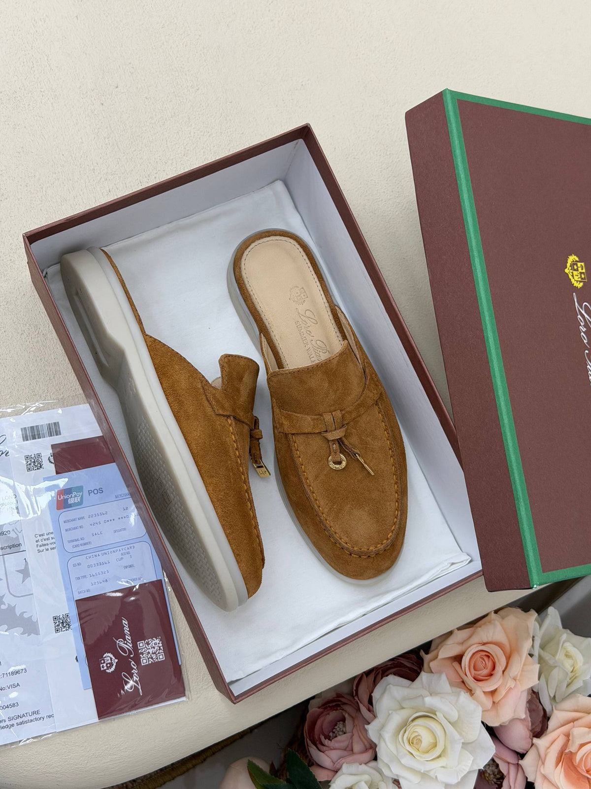 Siena Süet Görünümlü Loafer Terlik – Taba