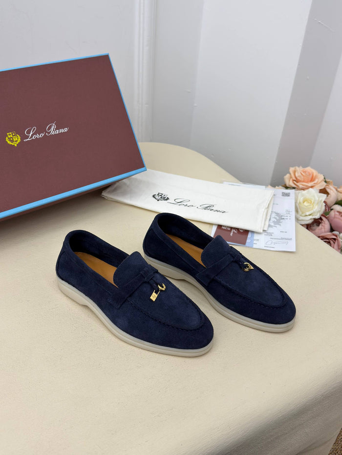 Venezia Süet Görünümlü Loafer Ayakkabı – Lacivert