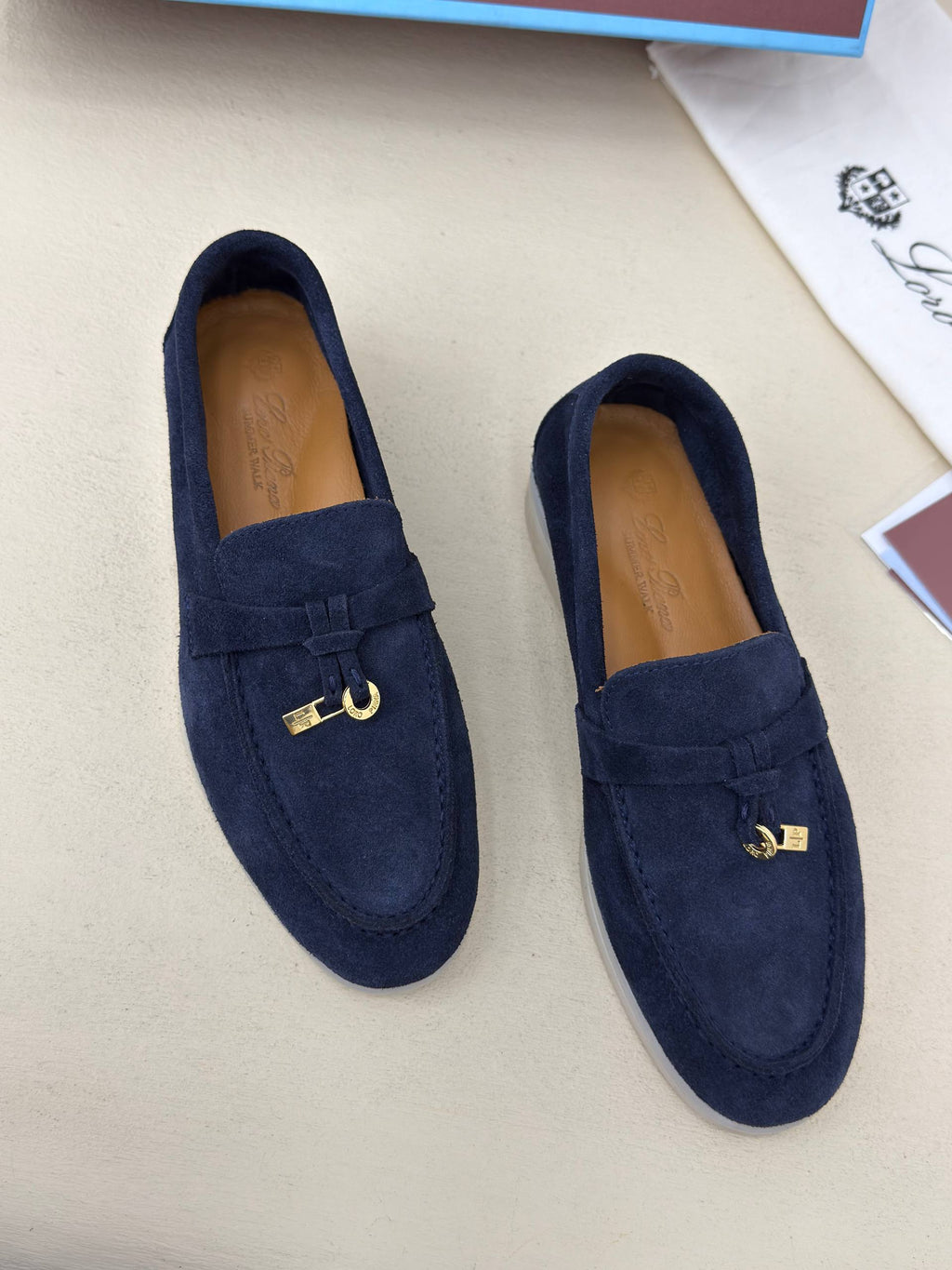 Venezia Süet Görünümlü Loafer Ayakkabı – Lacivert