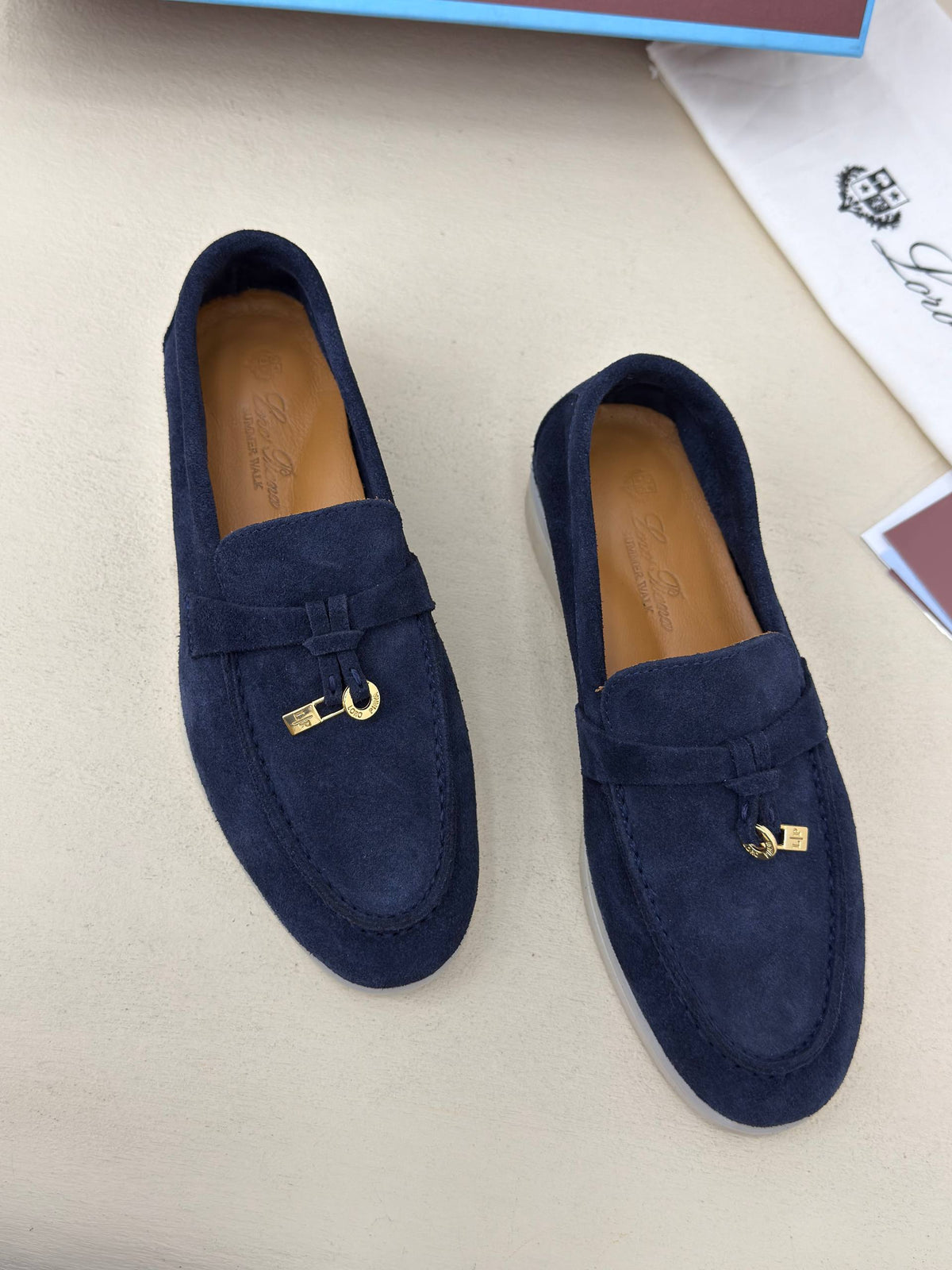 Venezia Süet Görünümlü Loafer Ayakkabı – Lacivert