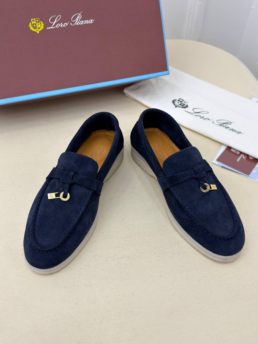 Venezia Süet Görünümlü Loafer Ayakkabı – Lacivert
