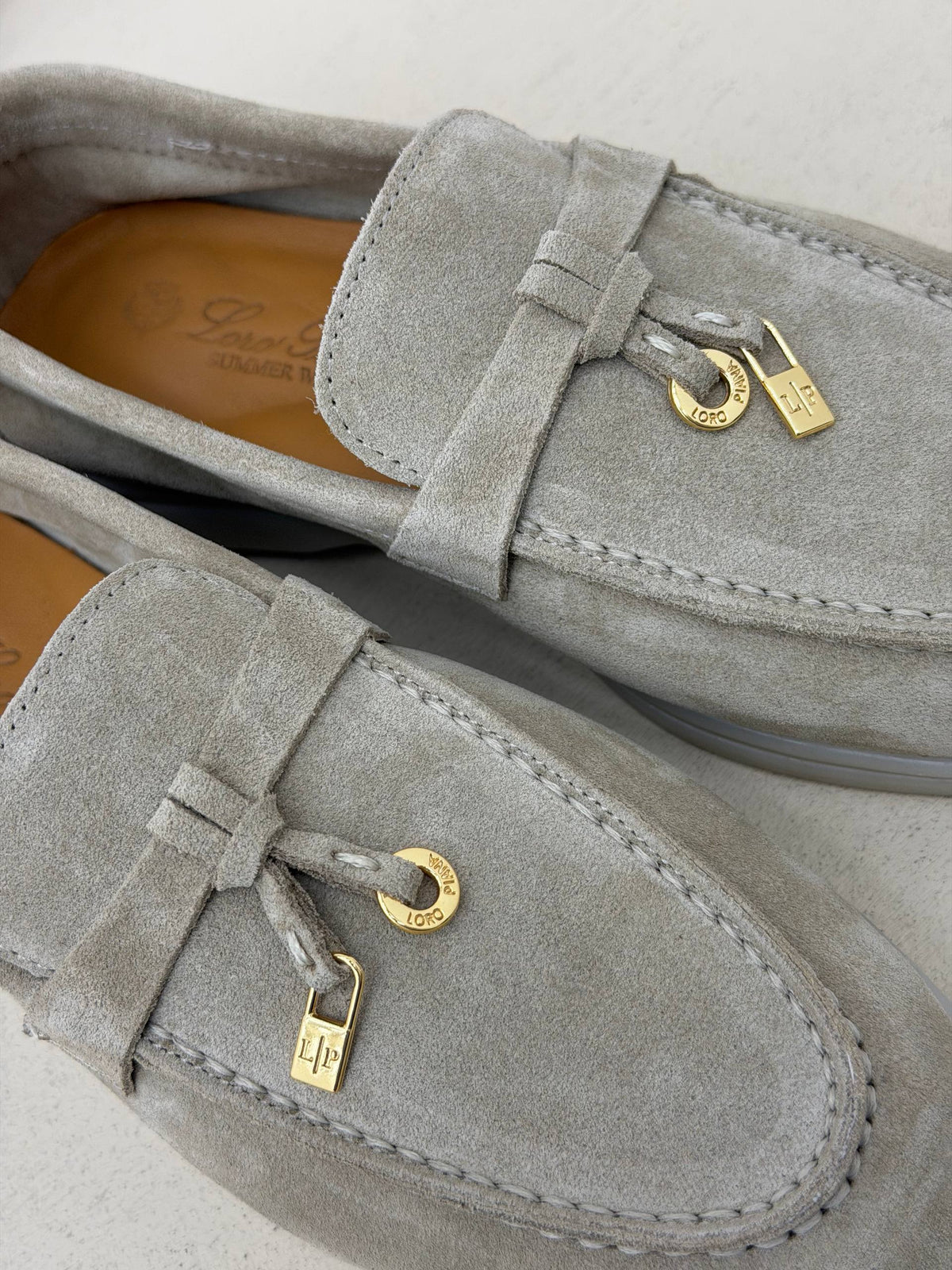 Venezia Süet Görünümlü Loafer Ayakkabı – Taş Beji