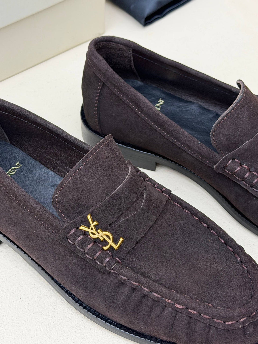 Milano Süet Görünümlü Klasik Loafer Ayakkabı – Koyu Kahve