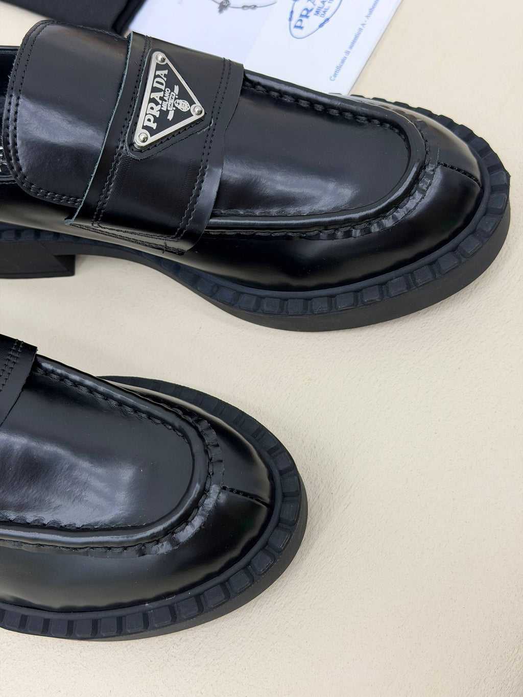 Milano Classic Deri Görünümlü Loafer Ayakkabı – Siyah
