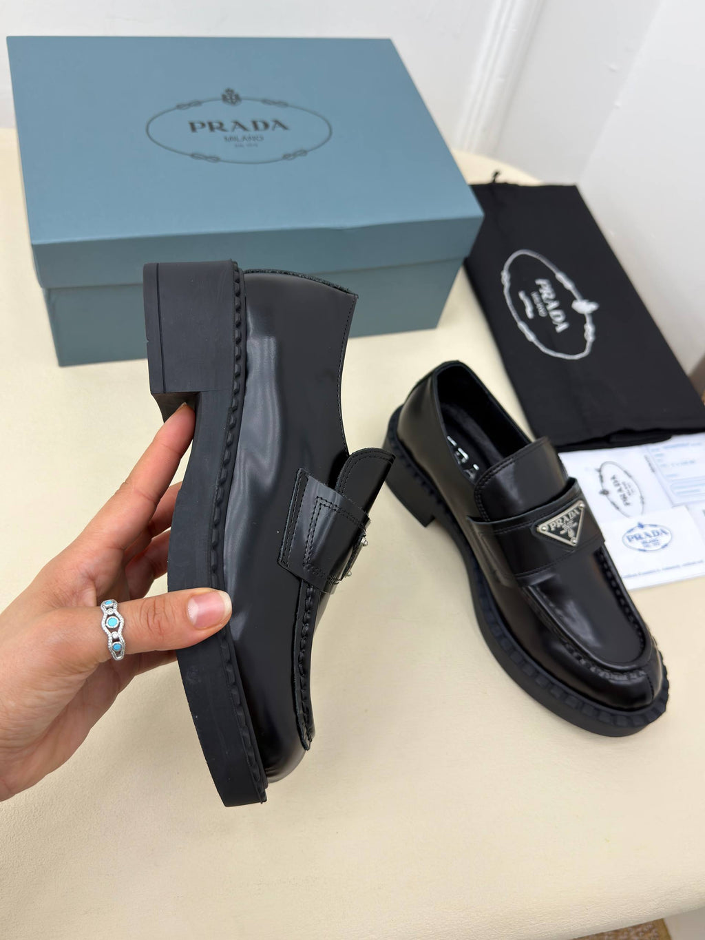 Milano Classic Deri Görünümlü Loafer Ayakkabı – Siyah