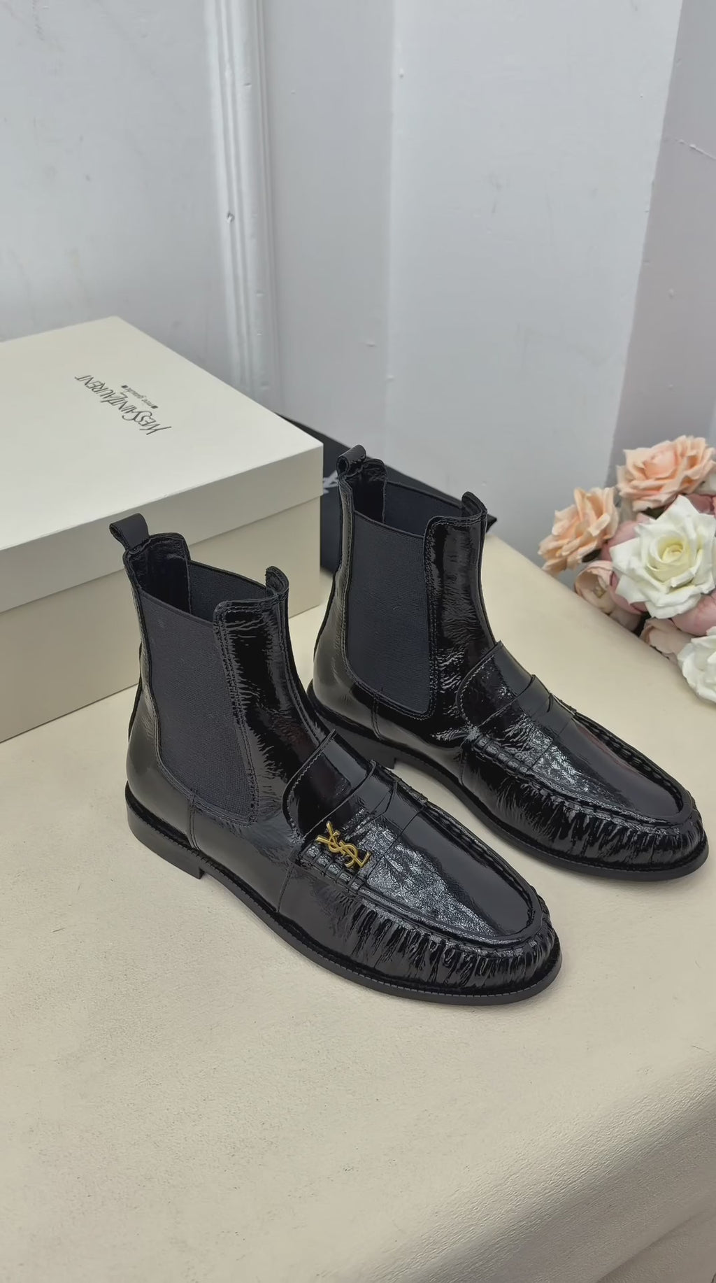 Milano Chelsea Rugan Loafer Bot – Siyah