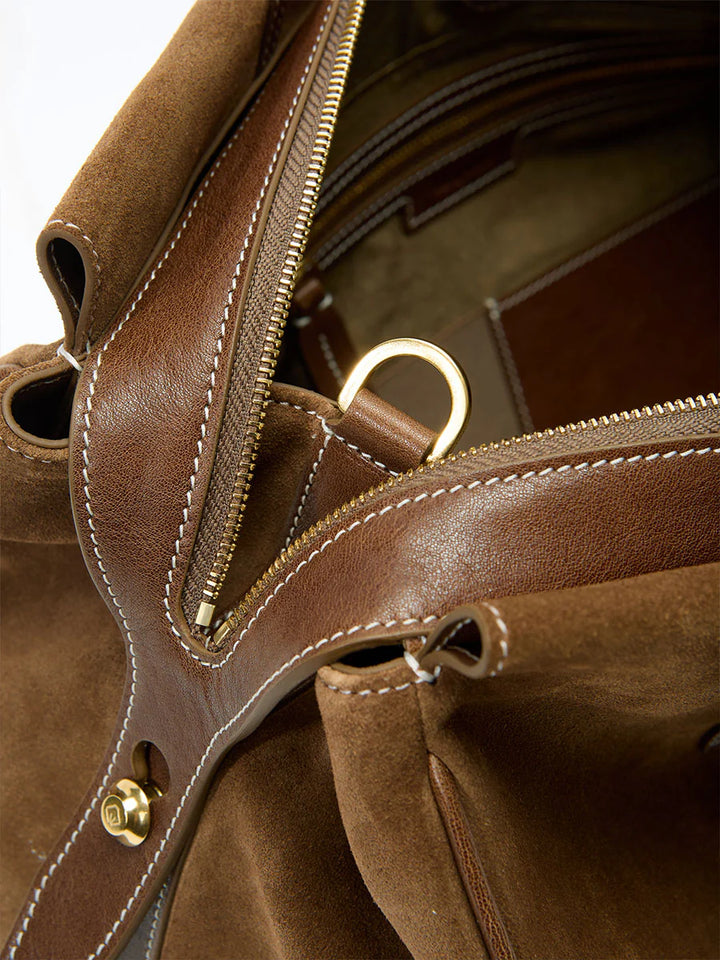 Small Yore Duffle Bag - Sandal Suede