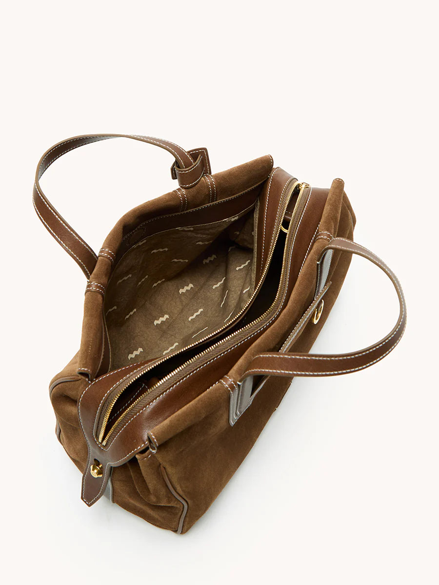 Small Yore Duffle Bag - Sandal Suede