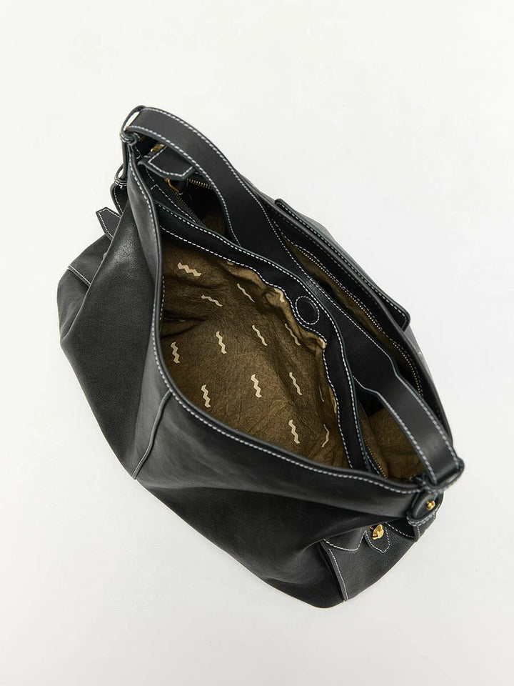 Small Yore Hobo Bag - Onyx