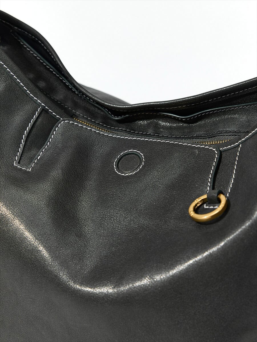 Small Yore Hobo Bag - Onyx