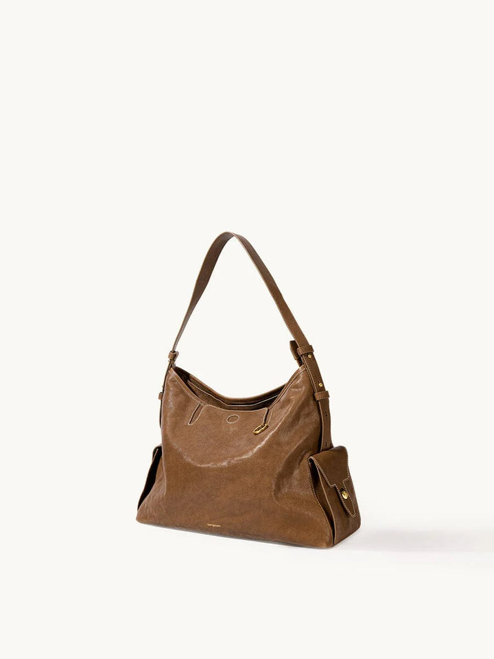 Small Yore Hobo Bag - Sandal