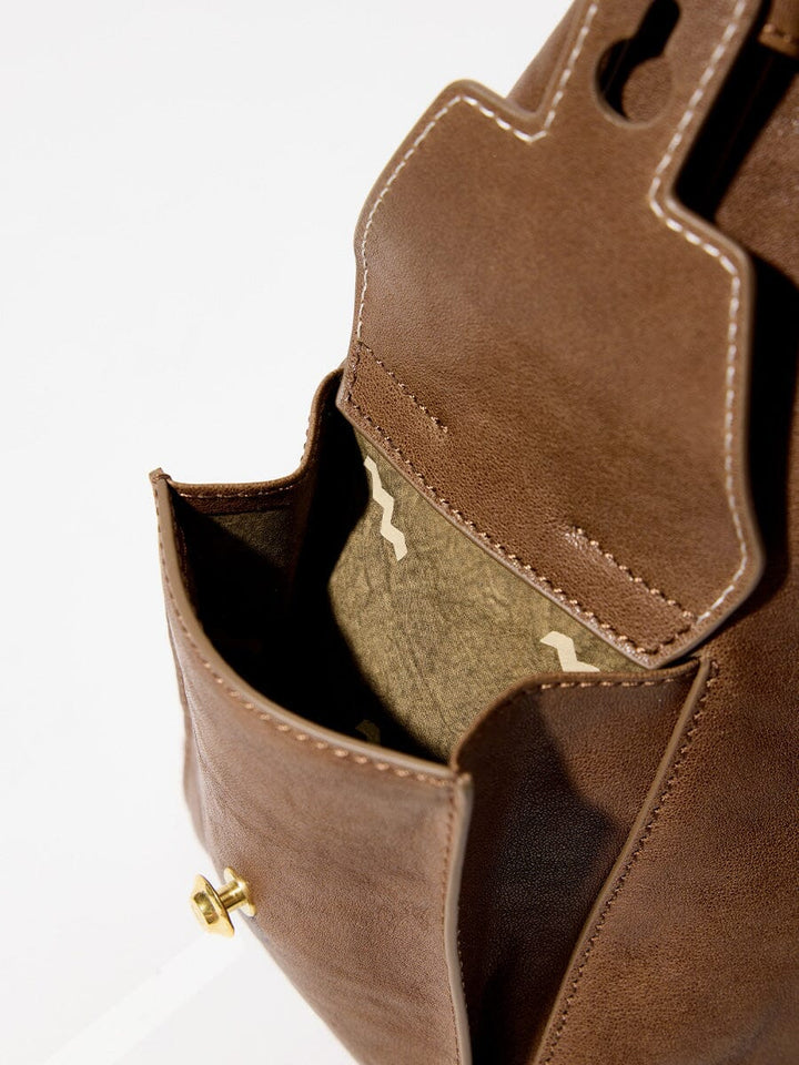 Small Yore Hobo Bag - Sandal