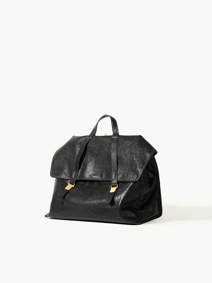 The Large Shan Briefcase - Onyx