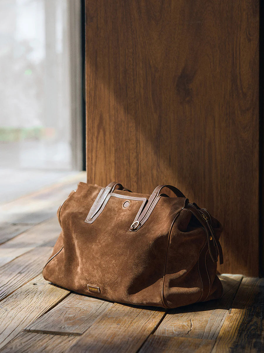 Medium Yore Duffle Bag - Sandal Suede