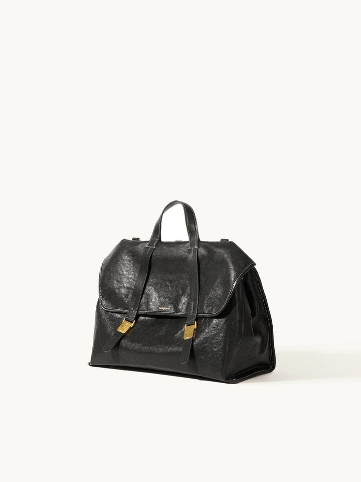 The Small Shan Briefcase - Onyx